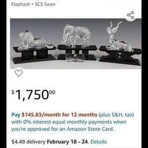 Swarovski Figurines Inspiration Africa Full Set